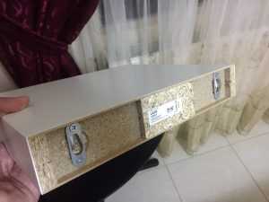تركيب الرفوف الخشبية
