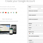 المعلومات التي يجب كتابتها