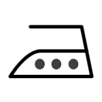 استخدام المكواة على درجة عالية