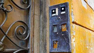 إصلاح جرس الباب