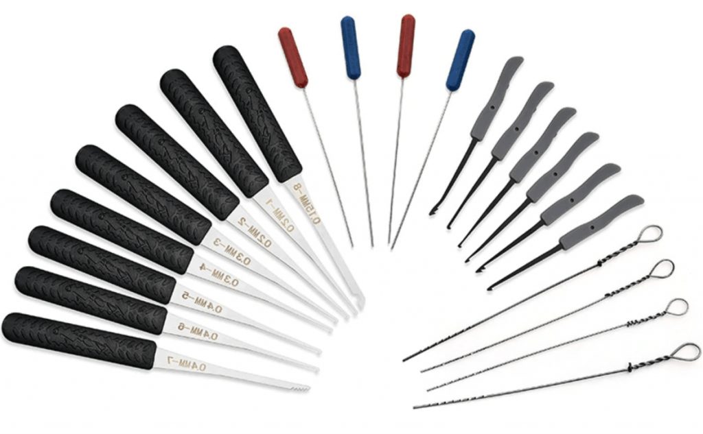 إخراج المفتاح المكسور